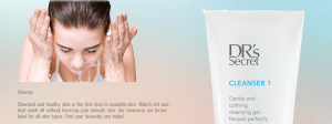 Dr’s Secret Skin Care Products From BWL- Cleanser