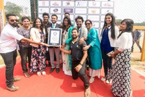 Guinness book of world record for conducting the largest child safeguarding session!