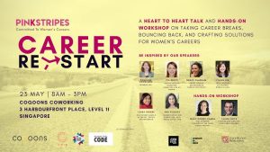 Pinkstripes Career Re-start Workshop in Singapore