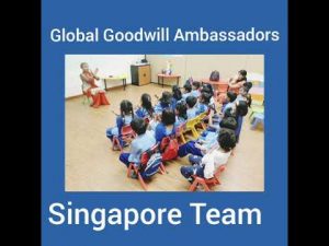 Global Goodwill Ambassadors Singapore Team Spread Health Happiness Laughter on Health Day