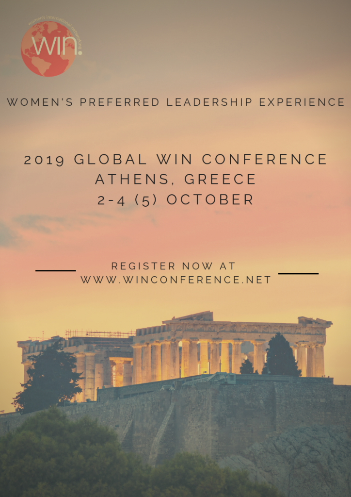 Global Women’s Leadership Journey- WIN Conference 2019 at Athens