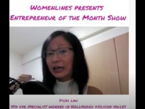 Entrepreneur of the Month Show Visual Effects Artist Vicki Lau