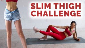 Slim Thighs Legs Workout that WORKS Burn Inner Outer Thighs Fat No Jumping