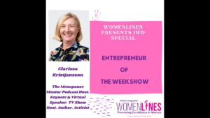 Mentoring Women to Thrive beyond Menopause Globally Clarissa Kristjansson