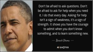 ASK FOR HELP