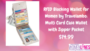 RFID Blocking Wallet for Women