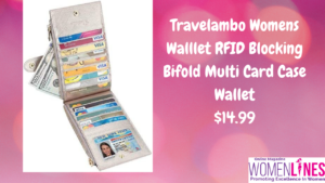 RFID wallet for women