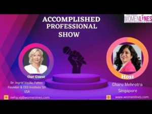 A Famous Female Scientist who is also an Investor Founder Author Dr. Ingrid Vasiliu Feltes