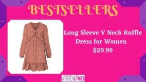 Long Sleeve Ruffle Dress