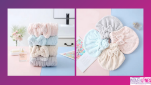 Experience Quick-Drying Glamour with Velvet Shower Hair Cap