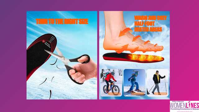 USB-Charged Heating Insoles