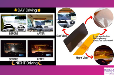 Anti-Glare Sun Visor