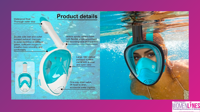 Anti-Fog Swimming Diving Mask