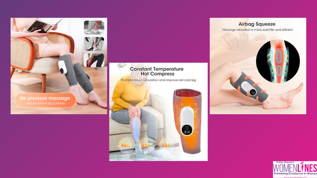 360-Degree Air Pressure Calf Massager