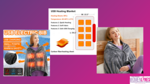 Travel-Friendly USB Electric Blanket: Stay Warm on the Go