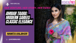 Your Venture, Your Story, Your Video- Ambar Taara Modern Sarees Classic Elegance