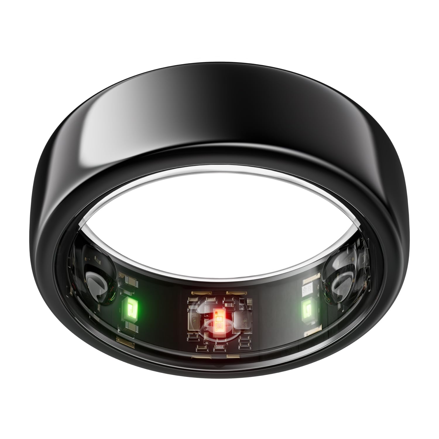 Oura Ring Gen3 worn on a finger, showcasing a sleek smart ring that tracks sleep, activity, and overall wellness.