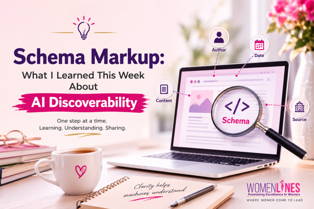 Schema Markup: What I Learned This Week About AI Discoverability