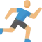 running running